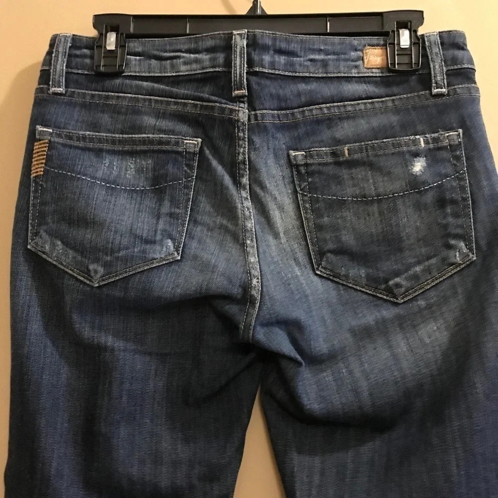 Paige Denim Distressed Skyline Skinny Jeans 27 - Picture 6 of 11
